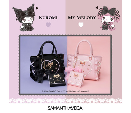 サンリオ」マイメロ＆クロミ、サマンサベガとコラボ♪ 即完売だった