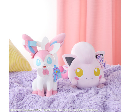 ポケモン」ピカチュウ、ニンフィア、サケブシッポらのふんわりカラーが