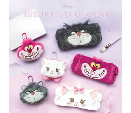 ニャーニャーニャー♪「ディズニー」猫キャラたちがふわふわグッズに
