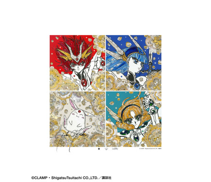 CLAMP「魔法騎士レイアース」「ツバサ」「CLOVER」がアートなアパレル