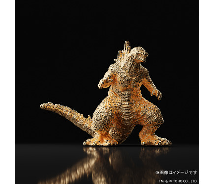 世界で100体限定♪ 「ゴジラ-1.0」金のゴジラ登場！新たなアクション
