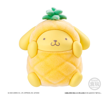 ポムポムプリン　マスコット　レモン サンリオ ポムポムプリン 人形 マスコット レモン ポムポムプリン ぬいぐるみ・マスコット