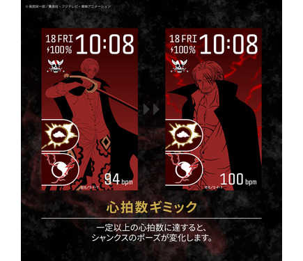 ONE PIECE」“四皇”バギー、シャンクス、ティーチ、ルフィをデザイン