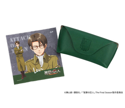 進撃の巨人」エレン、リヴァイ、ジャン、ハンジをイメージ！「Zoff」初