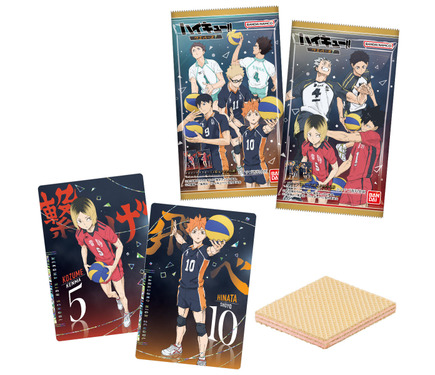 ハイキュー!!」日向や影山、研磨、黒尾のキラキラ箔押しデザインシール