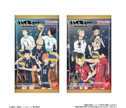 ハイキュー!!」日向や影山、研磨、黒尾のキラキラ箔押しデザインシール