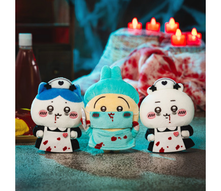 ちいかわ＆ハチワレが血みどろナースに!?「ちいかわ」ハロウィン仮装