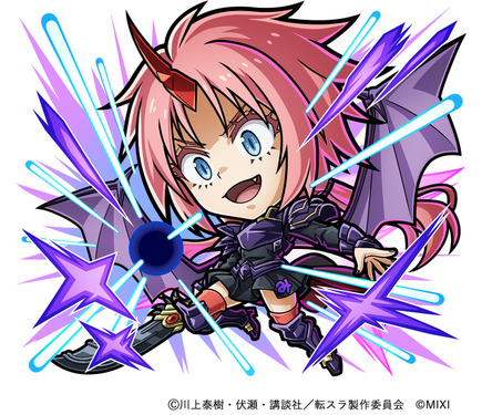 ミリムAP リムルAP ヴェルドラAP 転スラ」リムル（八星魔王）、ヴェルドラ、ミリム（竜装）が登場する