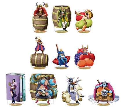 ワンピース」“麦わらの一味”を雄々しく描き下ろし！新グッズが登場