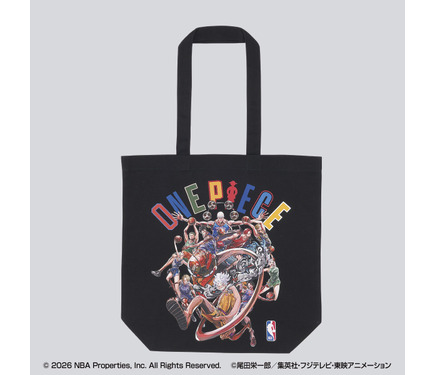 もう予約した？「ワンピース」×NBAコラボのトートバッグ、アクリル