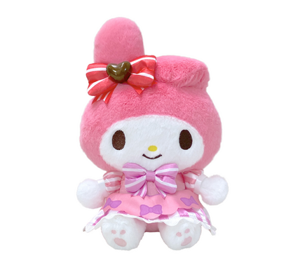 サンリオ　ハローキティ　ダニエル　マイメロディ　ポムポムプリン　ぬいぐるみ12点 キティ、ポムポムプリンが甘～いチョコデザインに♪ 限定グッズ多数
