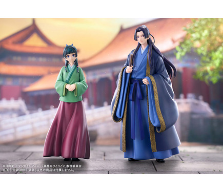 微笑む猫猫＆壬氏♪ 「薬屋のひとりごと」OSHI WORKSよりフィギュア化