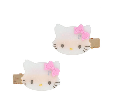 サンリオ　シナモロール　カプチーノ　シュガーバニーズ　くろうさ　ヘアクリップ シナモン、クロミがキラキラ☆ 「サンリオ」ラメシリーズ登場