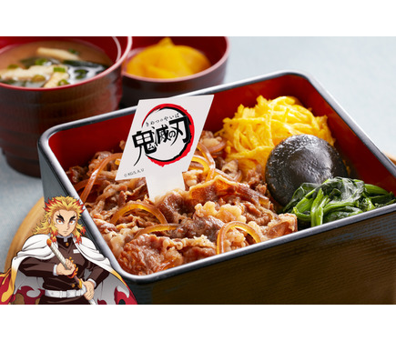 鬼滅の刃 鬼滅祭 みにきゃら アクスタ TOGO 牛鍋弁当 ポストカード 煉獄 鬼滅の刃」煉獄さんの“うまいうまい牛鍋弁当”や、童磨の氷が涼しげ冷麺