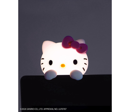 サンリオ」キティ、クロミ、シナモンのルームライトがキラキラ☆傘用