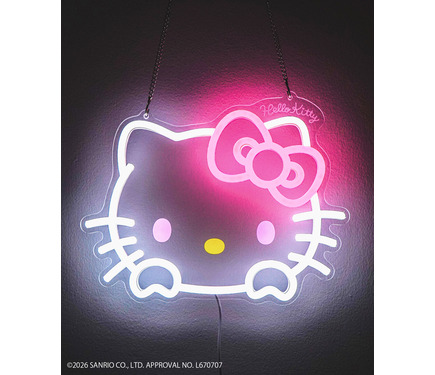 サンリオ」キティ、クロミ、シナモンのルームライトがキラキラ☆傘用