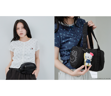 キティと夏のお出かけをハッピーに☆Tシャツやバッグ、チャームに