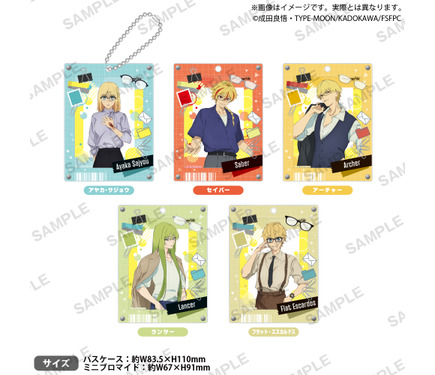 fate strange fakeアヤカ　セイバー　リチャード　アクリルスタンド 904050.jpg
