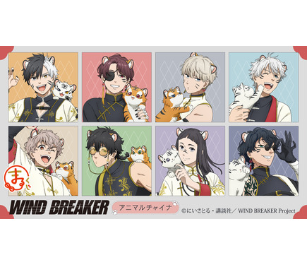 WIND BREAKER」桜遥、蘇枋隼飛、十亀条らがへそチラ・肩チラも!? 虎耳