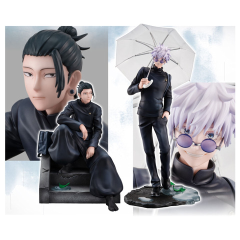 「呪術廻戦」“俺達 最強だし” 五条悟＆夏油が雨の日に邂逅！ 懐玉・玉折EDシーンのフィギュア登場♪ 画像
