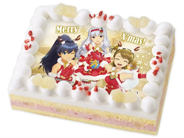 アイマス のクリスマスケーキが登場 シンデレラガールズ劇場 も含めた全4種 アニメ アニメ