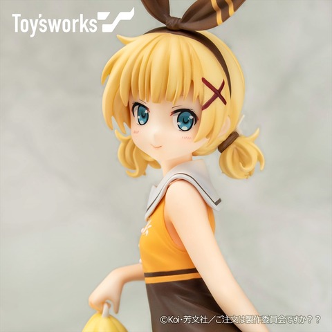 ごちうさ チアガール シャロ フィギュア化 チノと並べて原作者イラストを再現 アニメ アニメ