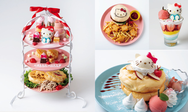 ハローキティ 誕生45周年記念のカフェ開催 キティちゃん大好物のアップルパイも アニメ アニメ