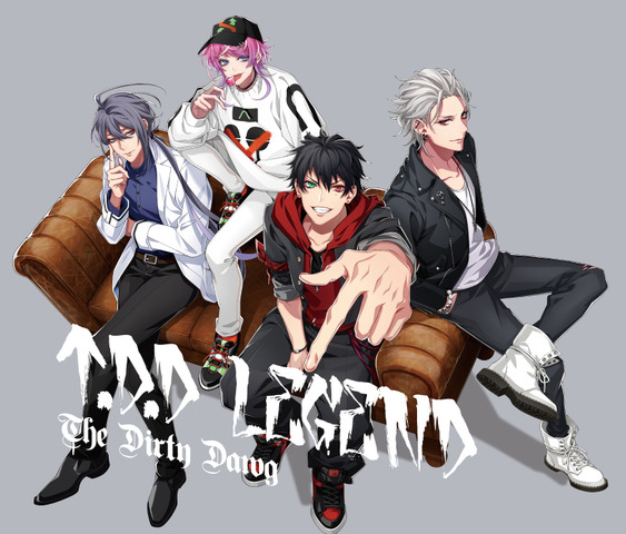 ヒプノシスマイク 伝説のチーム The Dirty Dawg の楽曲名 4人で微笑む新イラスト公開 アニメ アニメ