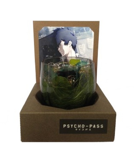 「PSYCHO-PASS サイコパス」プリザーブドフラワー・アレンジメントグラス [狡噛ver.]