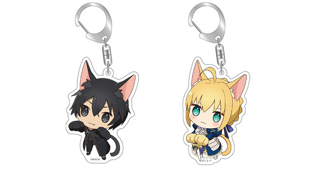 Sao Fate のキャラたちが猫に デフォルメグッズ にゃふぉるめ 新登場 アニメ アニメ