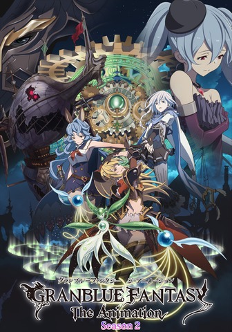 『GRANBLUE FANTASY The Animation Season 2』第1弾キービジュアル（C）GRANBLUE FANTASY The Animation Project