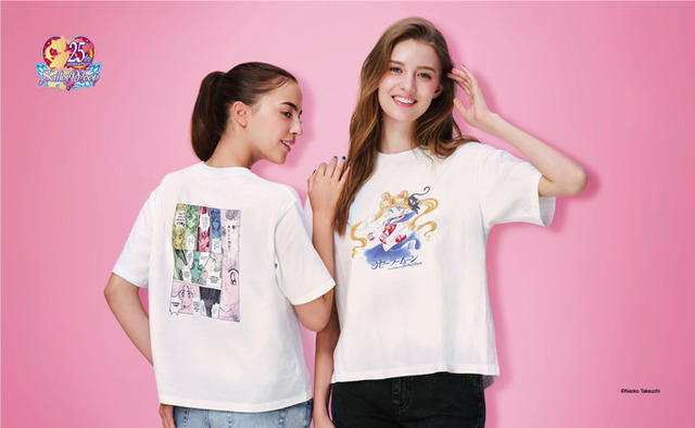 胸熱 セーラームーン 武内直子の原画デザインのユニクロtシャツ登場 アニメ アニメ