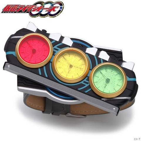 仮面ライダーオーズ／OOO　変身！腕時計【Live Action Watch】29,700円（税込）（C）石森プロ・東映