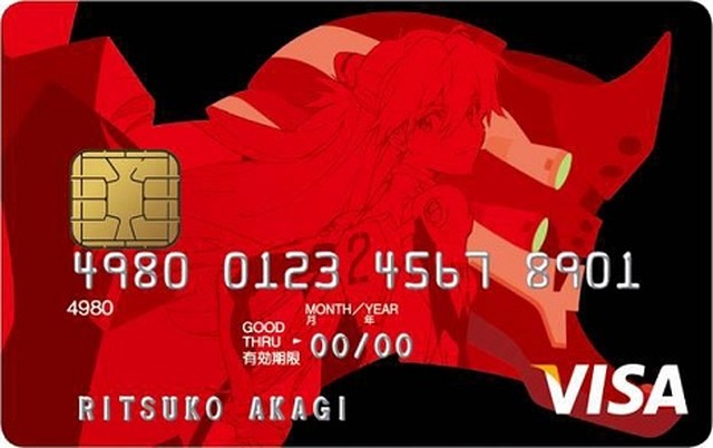 エヴァンゲリオンのクレジットカード第2弾は スタジオカラー描き下ろしのアスカ アニメ アニメ