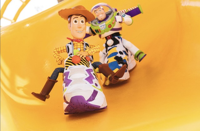 「Buzz & Woody Instapump Fury」28,000円（税抜）（C）Baitme.jp. All Rights Reserved.（C）Disney