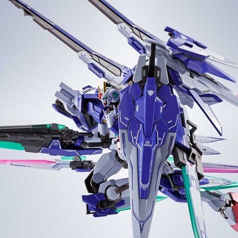 ガンダムOO」究極装備のダブルオーガンダム、“METAL BUILD魂”に登場