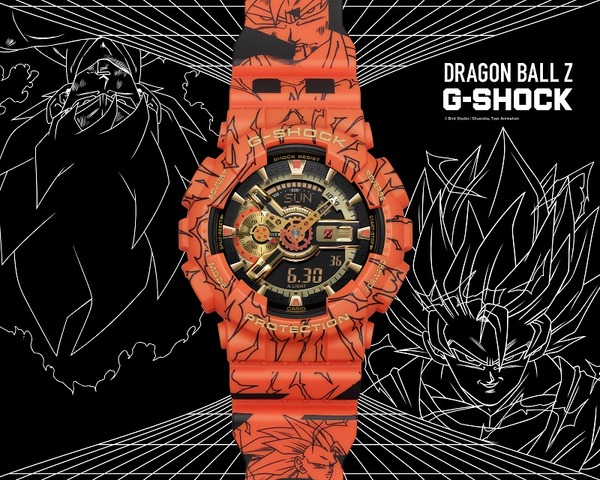 ドラゴンボール G Shock 孫悟空デザインのコラボ腕時計発売 実用性 アニメ アニメ