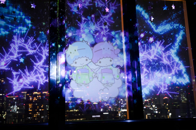 「TOKYO TOWER CITY LIGHT FANTASIA　～Twinkle color miracle☆～」（C）’76, ’20SANRIO 著作(株)サンリオ