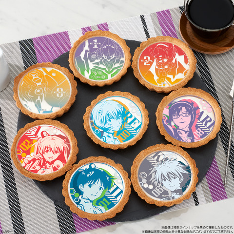 「EVANGELION TART」各230円(税抜)（C）カラー