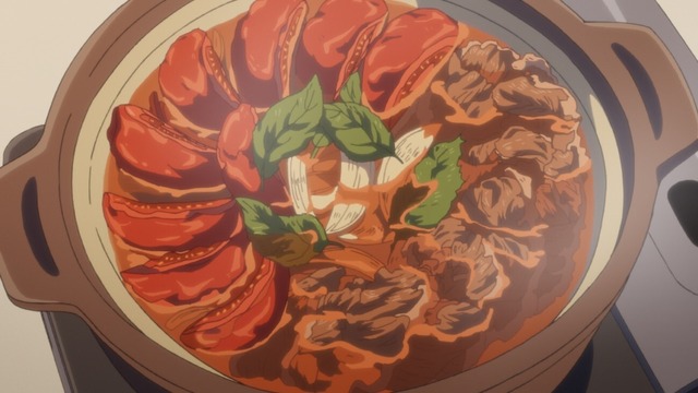 ABEMAのアニメ局スタッフが「ゆるキャン△」キャンプご飯に挑戦してみた「世紀の大発明では！？」／トマトすき焼き編