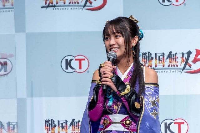 大原優乃さんが『戦国無双5』濃姫のコスプレを披露！EXILEの中で一番「織田信長」っぽいメンバーは？【完成発表会レポート】