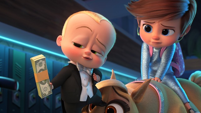 ボス ベイビー キュートな赤ちゃんが不敵な顔で札束を ギャップ萌え健在の場面写真が一挙公開 アニメ アニメ