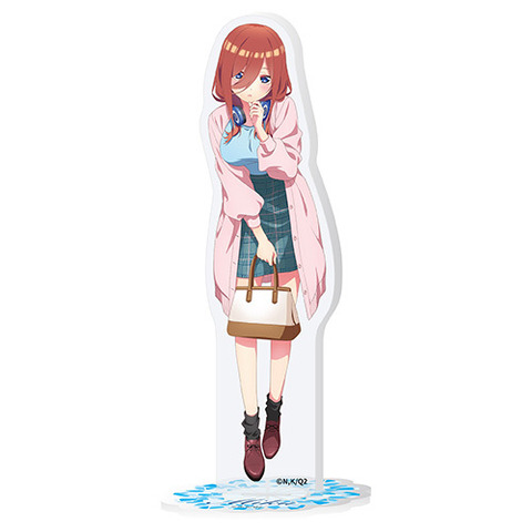 「五等分の花嫁∬ アクリルスタンド（勝負服デート）中野三玖」1,650円（税込）（C）春場ねぎ・講談社／「五等分の花嫁∬」製作委員会