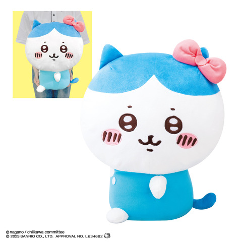 「ちいかわ×サンリオキャラクターズ」ドールGJ～ハチワレ×ハローキティ～（C）nagano/chiikawa committee （C）2022 SANRIO.CO.,LTD APPROVAL NO.L634682