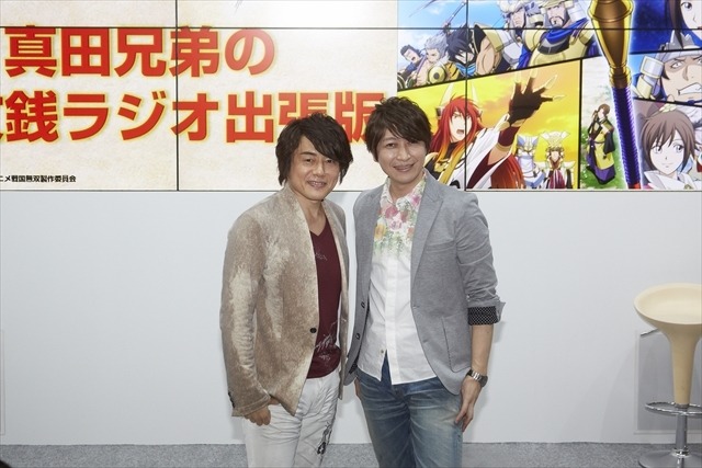 「戦国無双」キャストステージ@Animejapan 2015　草尾毅さんと小野大輔さんが熱いトーク