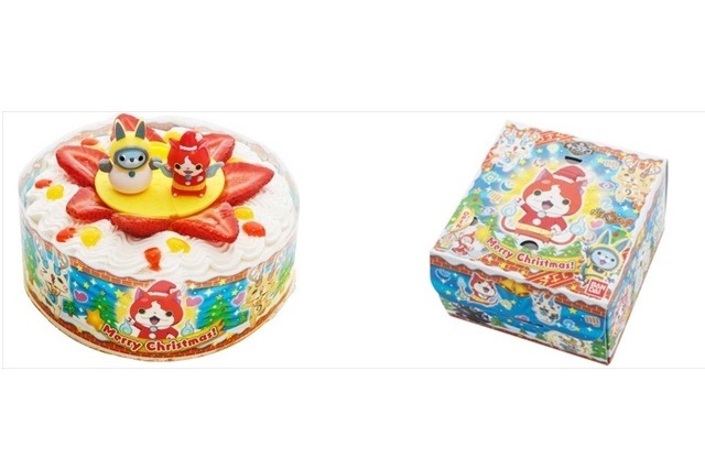 妖怪ウォッチ プリキュア が可愛いクリスマスケーキに 限定5000セット アニメ アニメ