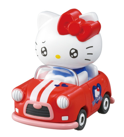 タカラトミー「TOMICA TUNES SANRIO CHARACTERS Vol.1 ハローキティ」（C）TOMY（C）2025 SANRIO CO., LTD. APPROVAL NO.L655765