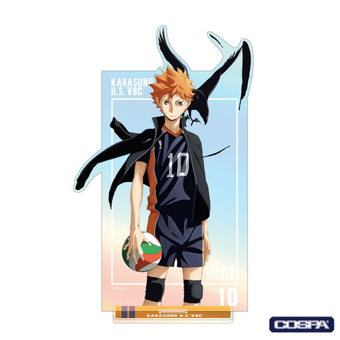 TVアニメ『ハイキュー!!』「日向翔陽 オーロラアクリルスタンド（大） 挑戦と成長Ver.」（C）古舘春一／集英社・「ハイキュー!!」製作委員会