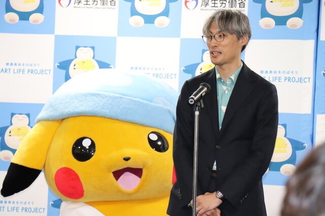 ピカチュウ&カビゴンが厚生労働大臣に表敬訪問！『ポケモンスリープ』“睡眠応援大使”に就任―株ポケ・宇都宮COOも登壇