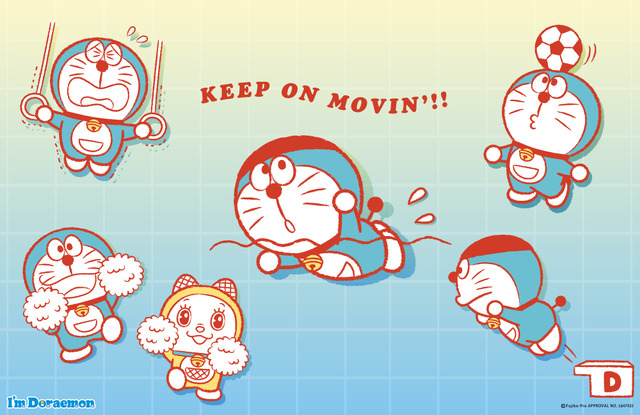 「I'm Doraemon」に夏にぴったりの爽やか新シリーズ登場（C）Fujiko-Pro APPROVAL No.L647435